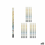 Konfettikanone Bunt Papier Pappe Kunststoff 5 x 98,5 x 5 cm (12 Stück)