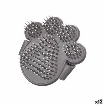 Hundebürste Mascow 336 Grau 10,5 x 10 x 3 cm (12 Stück)