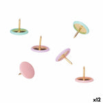 Pinwandnadeln Pincello Bunt Metall (12 Stück)