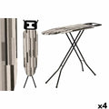 Bügelbrett Kipit 18358 - CB-143 Weiß Schwarz Grau Metall Stoff (4 Stück)