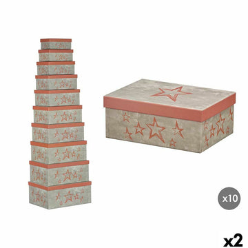 Dekorative Box Pincello Ziegel Pappe (2 Stück)