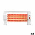 Elektro-Halogenheizer Argon W-HH1231 Weiß 1200 W (8 Stück)