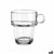 Tasse Kaffee und Tee Vivalto Z908-9/BHA6 Z908-9/BHA6 Durchsichtig Glas 270 ml (6 Stück)