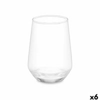 Wasserglas Vivalto 67018-1/BHZ6 Durchsichtig Glas 390 ml (6 Stück)