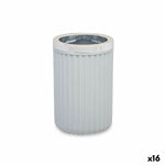 Trinkglas Berilo 3436-2 Grau Kunststoff 7,5 x 11,5 x 7,5 cm (16 Stück)