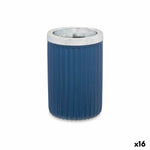 Trinkglas Berilo 3436-5 Blau Kunststoff 7,5 x 11,5 x 7,5 cm (16 Stück)