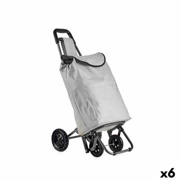 Warenkorb Kinvara Schwarz Grau 30 L 22 x 98 x 38 cm (6 Stück)