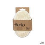Körperschwamm Berilo Weiß Beige 11 x 15 x 5 cm (12 Stück)
