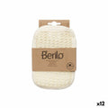 Peeling-Handschuh Berilo Weiß Beige (12 Stück)