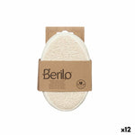 Körperschwamm Berilo Weiß Beige 15 x 5 x 10 cm (12 Stück)