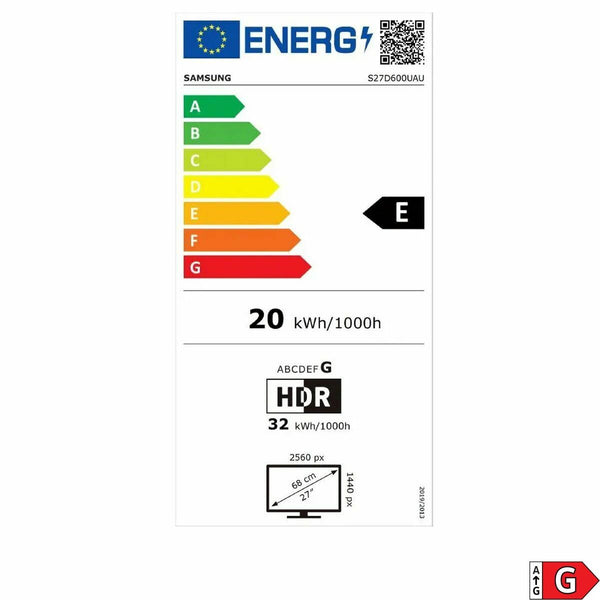 Gaming-Monitor Samsung LS32D600UAUXEN 32" (32") Quad HD (Quad HD)