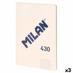 Notizbuch Milan SERIE 1918 Beige A4 48 Blatt (3 Stück)