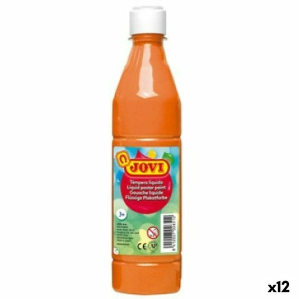 Tempera Jovi Orange 500 ml (12 Stück)