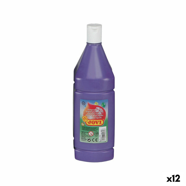 Tempera Jovi Violett 500 ml (12 Stück)