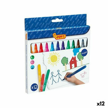 Marker-Set Jovi Maxi Bunt 12 Stücke (12 Stück)