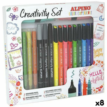 Marker-Set Alpino CREATIVITY COLOR EXPERIENCE Bunt 20 Stücke (8 Stück)