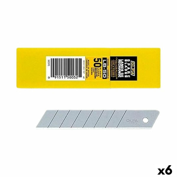 Klinge für Cuttermesser Olfa 100 x 18 mm 6 Stück