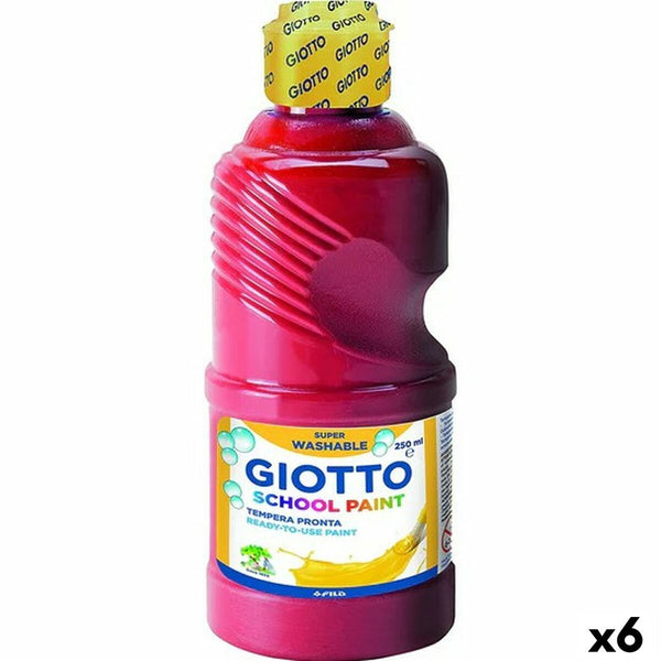 Tempera Giotto zinnober 500 ml (6 Stück)