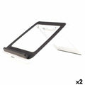 Tablet Ständer Fellowes I-SPIRE Weiß Schwarz 4,2 x 32 x 28,6 cm (2 Stück)