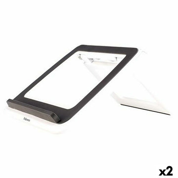 Tablet Ständer Fellowes I-SPIRE Weiß Schwarz 4,2 x 32 x 28,6 cm (2 Stück)