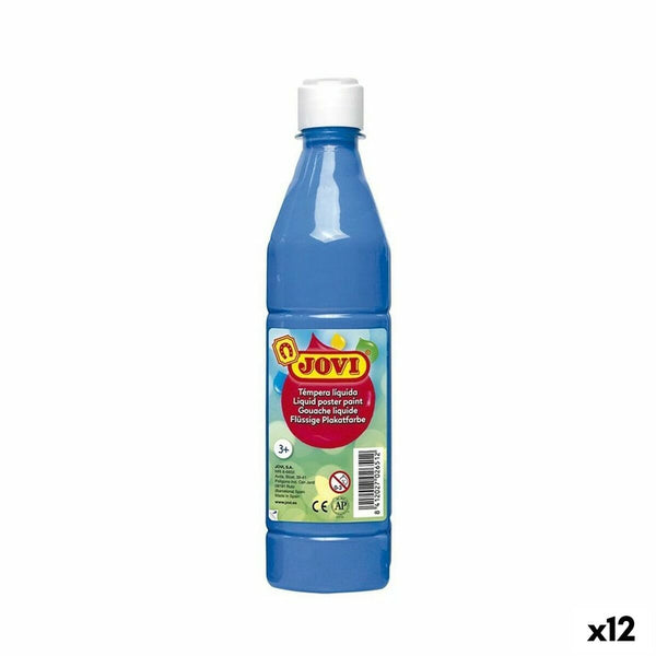Tempera Jovi Türkis 500 ml (12 Stück)