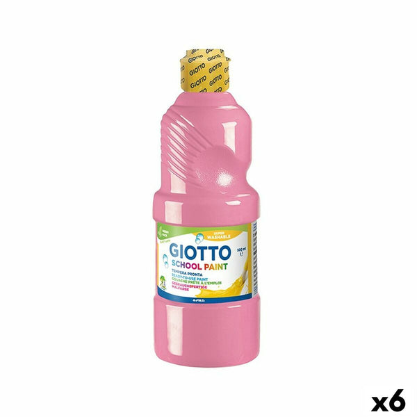Tempera Giotto Rosa 500 ml (6 Stück)