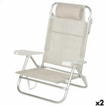 Strandstuhl Aktive 47 x 82 x 49 cm (2 Stück)