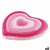 Luftmatratze Intex Herz 135 x 155 x 25 cm Rosa (6 Stück)