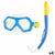 Kinder-Tauchbrille mit Schnorchel AquaSport Blau (4 Stück)