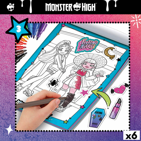 Zeichenset Monster High (6 Stück)