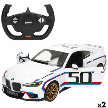 Fahrzeug Fernsteuerung BMW Blau Rot 1:14 34 x 10 x 13,5 cm (2 Stück)