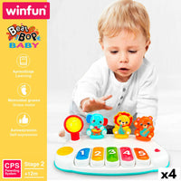 Spielzeug-Klavier Winfun 26 x 11 x 15 cm (4 Stück)