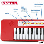 Tastatur Bontempi 47 x 3,5 x 13 cm (6 Stück)