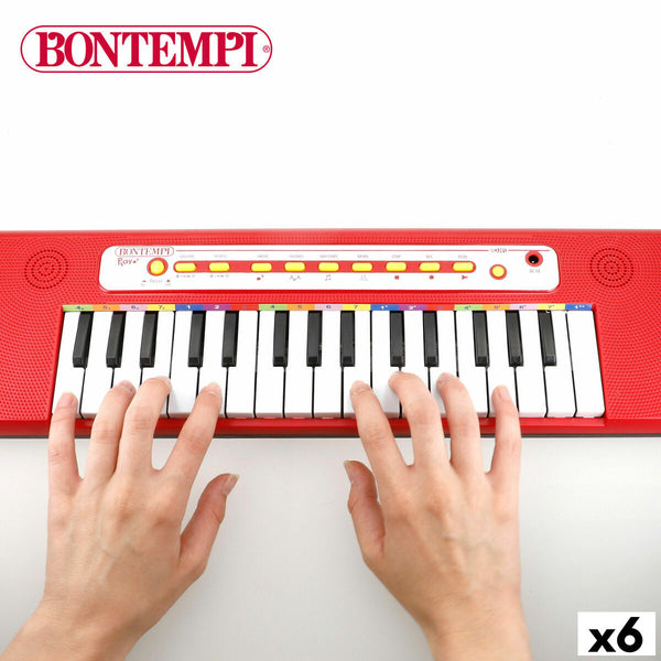 Tastatur Bontempi 47 x 3,5 x 13 cm (6 Stück)