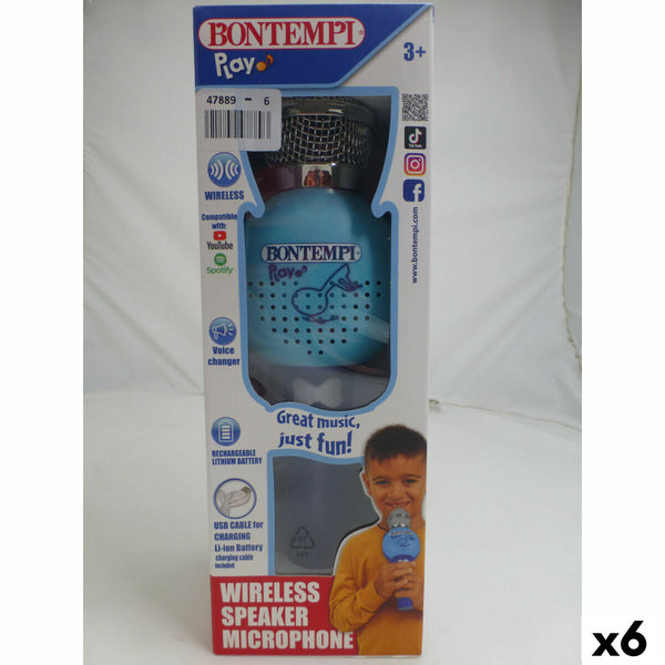 Karaoke Mikrofon Bontempi 6 Stück