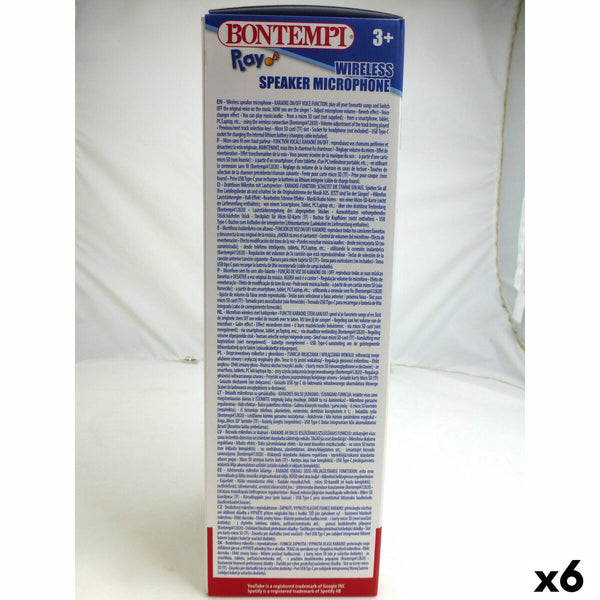 Karaoke Mikrofon Bontempi 6 Stück