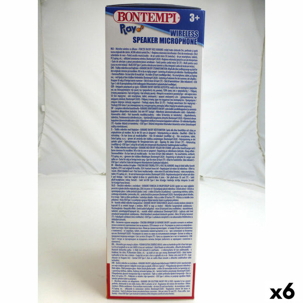 Karaoke Mikrofon Bontempi 6 Stück