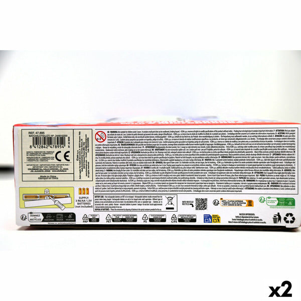 Lautsprecher mit Karaoke Mikrofon Bontempi 2 Stück