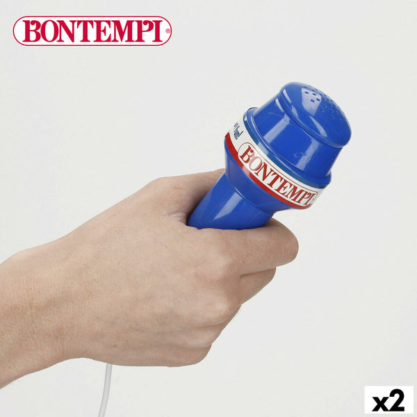 Lautsprecher mit Karaoke Mikrofon Bontempi 2 Stück