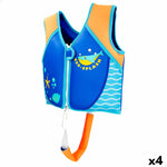 Schwimmweste AquaSport 30 x 31 x 10 cm Blau (4 Stück)