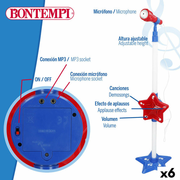 Musik-Spielzeug Bontempi 21 x 105 x 21 cm (6 Stück)