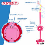Spielzeug-Mikrofon Bontempi 20 x 105 x 20 cm (6 Stück)