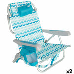 Strandstuhl Aktive 50 x 70 x 45 cm (2 Stück)