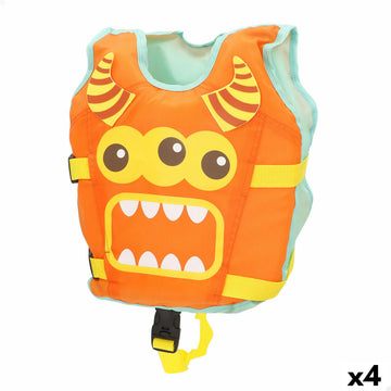 Schwimmweste AquaSport 34 x 37 x 7 cm Orange (4 Stück)