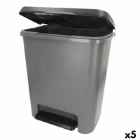 Mülltonne Curver Dunkelgrau Kunststoff 25 L (5 Stück)