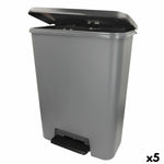 Mülltonne Curver Dunkelgrau Kunststoff 50 L (5 Stück)