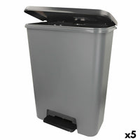 Mülltonne Curver Dunkelgrau Kunststoff 50 L (5 Stück)