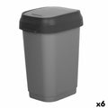 Mülltonne Curver Dunkelgrau Kunststoff 35 L (6 Stück)