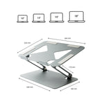 Zusammenklappbarer und verstellbarer Laptop-Ständer Lastan InnovaGoods