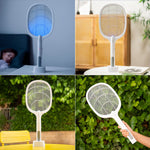2-in-1 wiederaufladbares Racket zum Insektenvernichten mit UV-Licht Elecfly InnovaGoods